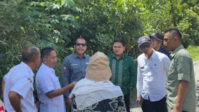 Tiga Anggota DPRD Sumbar Sepakat Salurkan Dana Pokir untuk Perbaiki Jalan di Sawahlunto