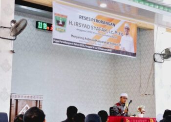 Irsyad Syafar Jemput Aspirasi Masyarakat Payakumbuh dan Limapuluh Kota