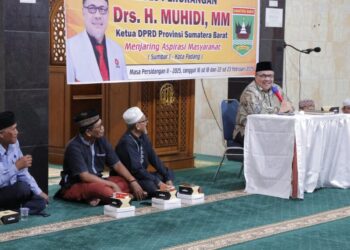 Ketua DPRD Sumbar Serap Aspirasi Masyarakat Padang Sarai Koto Tangah