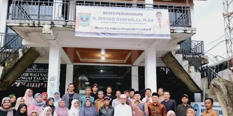 Irsyad Syafar Jemput Aspirasi Masyarakat Sungai Talang