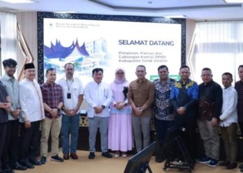 Bahas Ranperda Prolegda, DPRD Solok Selatan Kunjungan Kerja ke DPRD Sumbar