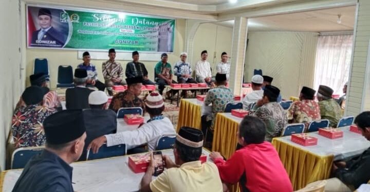 Perda Tentang Penyandang Disabilitas Disosialisasikan Anggota DPRD Sumbar Donizar di Nagari Tanjung Beringin Utara