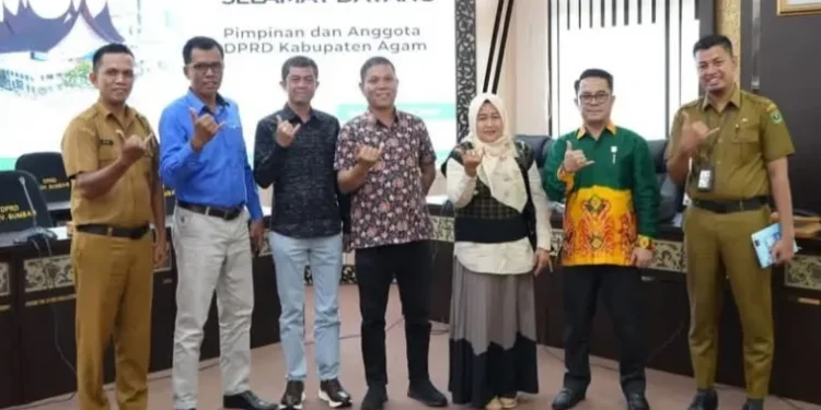 Konsultasi LKPJ, Pimpinan dan Anggota DPRD Agam Berkunjung ke DPRD Sumbar