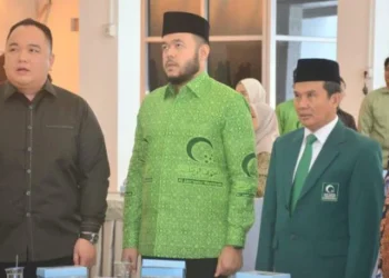 Hadiri Pelantikan Pengurus Al Jam’iyatul Washliyah Sumbar, Nanda Satria Harapkan Sinergitas Terjalin