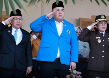 Wakil Ketua DPRD Sumbar Hadiri Upacara Hari Bhayangkara ke-79