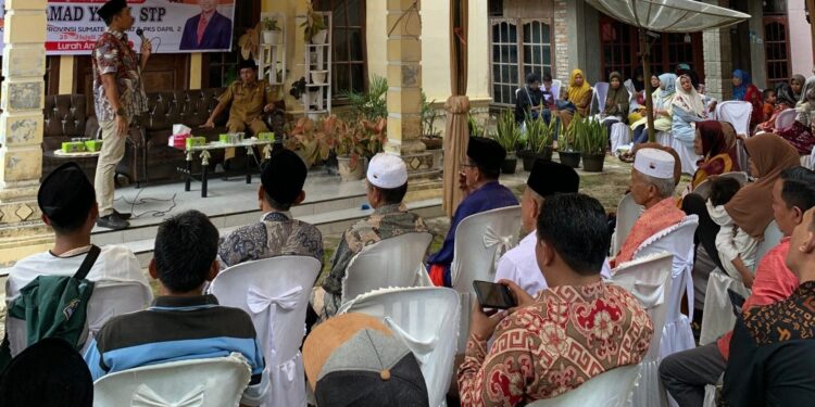 Anggota DPRD Sumbar M. Yasin Serap Aspirasi di Nagari Lurah Ampalu