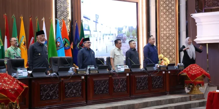 DPRD Sumbar Tetapkan Rancangan Perubahan KUA-PPAS Tahun 2025