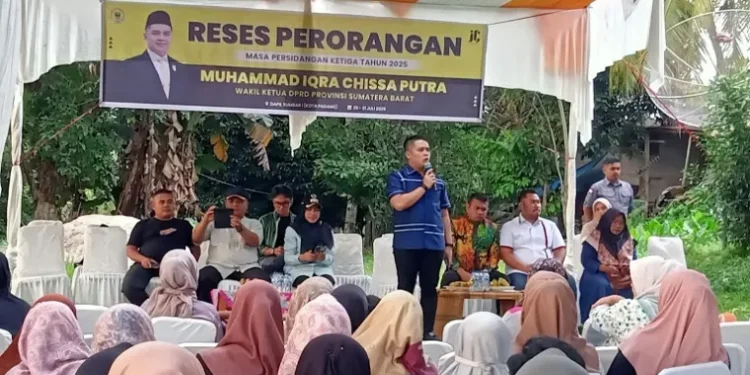 Reses M. Iqra di Limau Manis, Warga Usulkan Pelatihan Usaha Baru dan Bantuan Modal