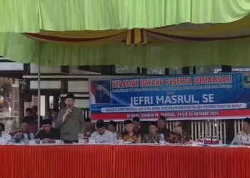Anggota DPRD Sumbar Jefri Masrul Sosialisasikan Perda Ketahanan Keluarga di Lintau Buo